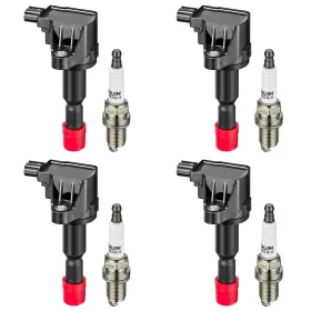 Bd-05-07541-ck Bdfhyk Ignition Coil Pack Uf581 And Iridium Spark Plugs 4504 Compatible With