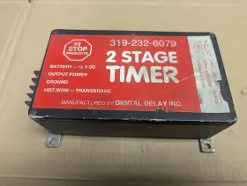 Timer-2 Biondo Racing Products #1 Stop 2 Stage Timer Nhra Drag Race Super Pro