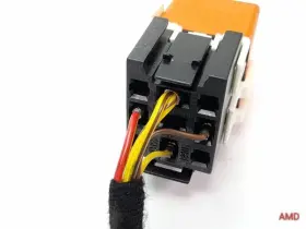 61361378238 Bmw 2005 330ci 325ci 325i 330i E46 Orange Relay W Socket Connector Pigtail #3