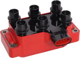 Ena1126j01 Branded Red Ignition Coil Pack Compatible With Mercury Ford Mazda F150 Aerostar