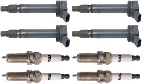 Tka01373 Branded Ignition Kit Coil Spark Plugs Compatible With 2012-2015 Scion Iq
