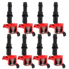 Carbole 714046323374 Ignition Coils And Spark Plugs Set Of 6 For Ford Escape Taurus Mercury