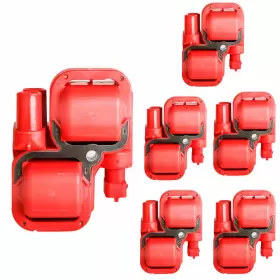 A0001587303 Carbole Uf359 Ignition Spark Coils And Plug Wire Set For Mercedes Benz Ml320 350 430 500 #2