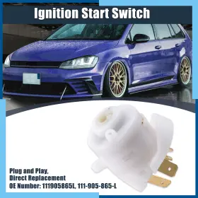 111-905-865-l Carpopart 111905865l/111-905-865-l Pack 1 Engine Ignition Starter Switch Button For Volkswagen Jetta 1980-1990 #2