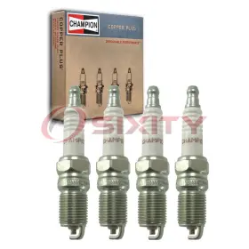 T16epru Champion Spark Plug 7971 4 Pc Copper Plus 408 Plugs For Tr5 Rs14yc R46lts It