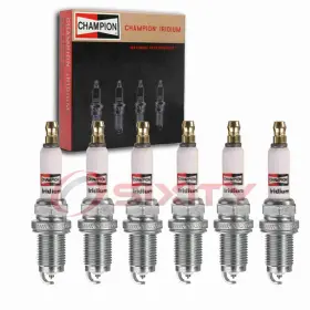 Rc10zwypb4 Champion Spark Plug 6 Pc Iridium 9000 Plugs For Izfr5k 3657 Ignition Mc