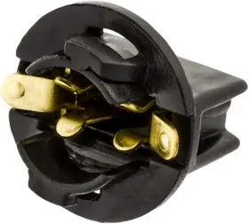 2947352 Clipsandfasteners 2 Instrument Panel Sockets For 1/2 Inch Hole 194 Bulb Black