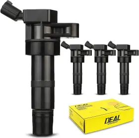 Ppp-rc-9026-4 Deal Auto Electric Parts Pack Of 4 Ignition Coils Compatible With Sonata Tucson Genesis Coupe