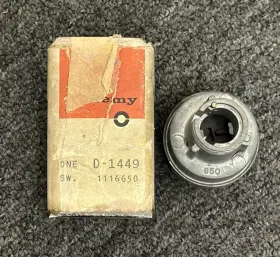 1116550 Delco Remy D-1449 1963-64 Corvette Omly Ignition Switch #1116550 D1449 Nos/new With Box