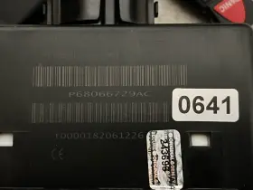 P68066729ac Dodge 68066729ac 2010 Chrysler Wireless Ignition Node Lock Module With Key #3