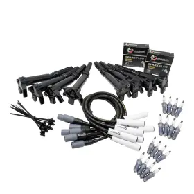 19341202 Dragon Fire Performance Ignition Kit With Coils Plugs 8.5mm Wires For 2010-17 Ford Trucks #2