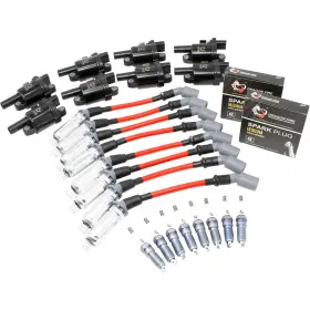 Ai6043 Dragon Fire Performance 41-114 Power Pack Coils Spark Plugs Wires For 14-21 Chevy Gmc #2