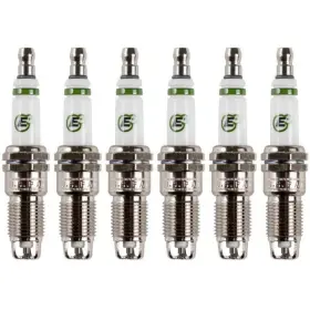 E3.54 E3 Spark Plugs Taper Seat Plug For Domestic Vehicles 14mm .708 Inch Reach 6 Pack