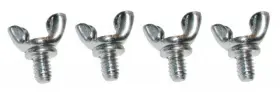 Shield-chrome-4 Ec Products E1940 1956-82 Corvette Wing Nut Set-ignition Piece-56-82 #e1940