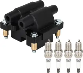119952 Eccpp Uf538 1 Ignition Coils With 4 Iridium Spark Plugs For Subaru Outback