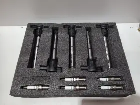 119954-5373-1756026211 Eccpp 5 Ignition Coils With Iridium Spark Plugs Uf575 For Audi A3 2004