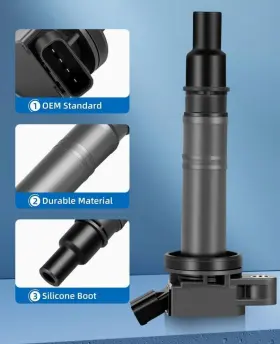 133308-5373-1719091261 Eccpp Uf495 6 Ignition Coils With Iridium Spark Plugs For Toyota Scion #2