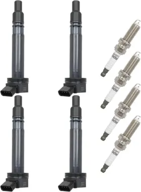 133731 Eccpp 4 Ignition Coils With Iridium Spark Plugs Uf663 Packs For