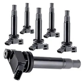 60974 Eccpp Pack Of 6 Ignition Coil Packs Compatible For