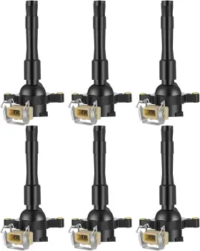 Eccpp-07063 Eccpp Pack Of 6 Ignition Coil For Bmw 328i 528i M3 Z3 E36 E46 E31 E38 E39