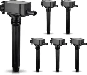 136206 Ena Ignition Coil Pack 6 For 3.6 V6 Compatible With Ram Black Coils 136206 Ena Ignition Coil Pack 6 For 3.6 V6 Compatible With Ram Black Coils