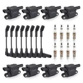 Ena121808121801121008 Ena Set Of 8 Ignition Coil With Platinum Spark Plug And Wire