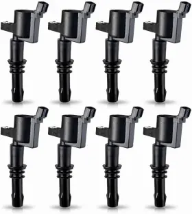 Enaic115401 Ena Set Of 8 Straight Boot Ignition Coil Pack Compatible With Ford Lincoln