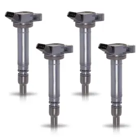 Enaic315404 Ena Set Of 4 Ignition Coil Pack 2.5l 2.7l L4 Coils Black