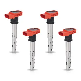 Enaic655504 Ena Uf529 Ignition Coils Compatible With 2.0t Set Of 4 Black