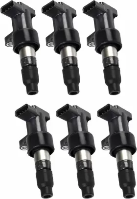 Enaic935106 Ena Set Of 6 Ignition Coil Pack Compatible With Jaguar 2003-2008 S Type
