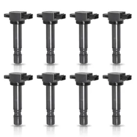 Enaic965608 Ena Set Of 8 Ignition Coil Pack Compatible With Volvo S80 2007-2010 Black