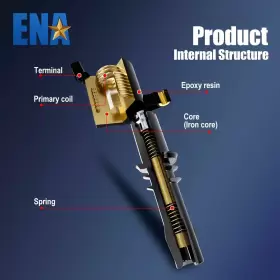 Enaicrd1151 Ena Set Of 10 Ignition Coil Pack Compatible With Ford Lincoln Mercury Super #3