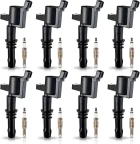Enaspics0001 Ena 8 Ignition Coil Pack And Platinum Spark Plug Set 2005-2008 Compatible