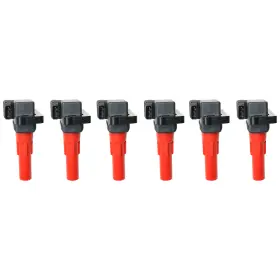 13681006 Evan-fischer Ignition Coil Set For 01-09 Subaru Outback 08-09 Legacy 06-07 B9 Tribeca 6 Pcs