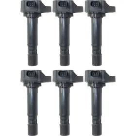 13928979 Evan-fischer Set Of 6 Ignition Coil For 3.7l 2010-2013 Acura Zdx Mdx 2009-15 Honda Pilot 3.5l