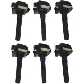 14884246 Evan-fischer Ignition Coil Set For 96-01 Toyota Camry Lexus Es300 99-03 Solara Sienna 6 Pcs