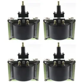 16498898 Evan-fischer Ignition Coil For 87-90 Jeep Wrangler Yj 86-90 Cherokee Set Of 4