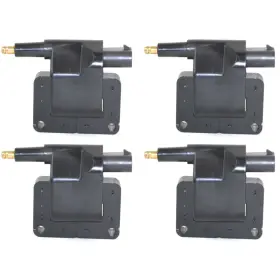 16542758 Evan-fischer Ignition Coil For 97 Jeep Wrangler Tj Se 91-95 Yj Set Of 4