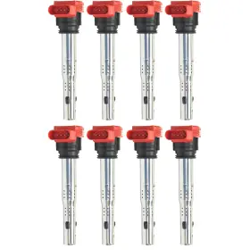 16584176 Evan-fischer Set Of 8 Ignition Coils For Vw Audi Q5 A4 Quattro Sq5 Q7 A6 Porsche Cayenne A5