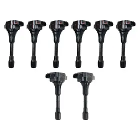 17693838 Evan-fischer Set Of 8 Ignition Coils For Infiniti Q70l Q70 Qx70 M56 Fx50 2009-2013
