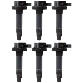 17716498 Evan-fischer Ignition Coils Set Of 6 For F150 Truck Lincoln Continental Ford Taurus Explorer