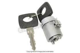 17760 Febi Bilstein Mercedes R107 W123 W126 77-89 Ignition Lock Cylinder With Key New Warranty