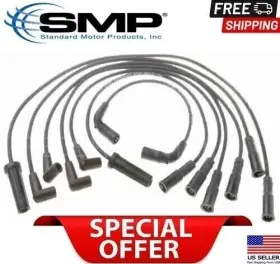 Qw1251 Federal Parts 3146 Hi Temp Spark Plug Wire Set For Chevy Gmc Oldsmobile 4.3l V6 7mm Oem #qw1251