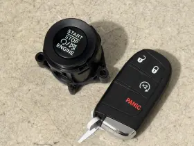 A2c96186200 Fiat 16-18 500x Engine Start Stop Ignition Button With Smart Remote