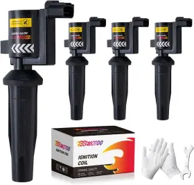 Zx000015-fb Firemotoo Pack Of 4 Ignition Coil Compatible With Escape Focus Fusion Fd505