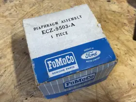 Ecz-9503-a Ford Fomoco Oem Nos Mercury Vacuum Diaphram Assembly