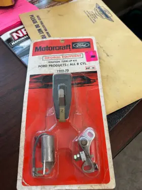 Dc-13a Ford Motorcraft Dkf-10 Dkf- 10 Nos Tune Up Kit V8 1968-73 Dp-12 Dr-5 Mustang