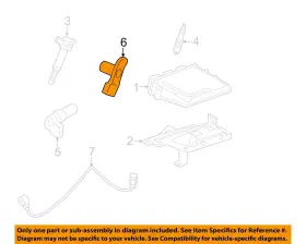 3m4z6b288ab Ford Oem 06-09 Fusion Electrical Ignition System-camshaft Sensor
