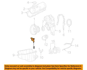 4f2z6c315ba Ford Oem 95-08 E-150 Club Wagon Engine Parts-crnkshft Sensor