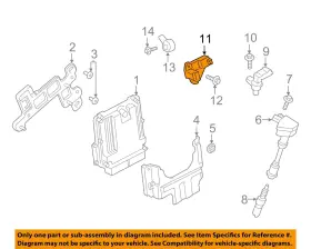 Bm5z6c315a Ford Oem 13-21 Ecosport Electrical Ignition System-crnkshft Sensor